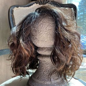 Short Lacefront Rooted Wig
